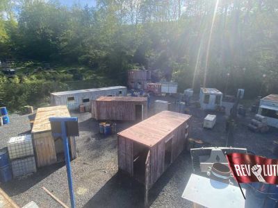 Paintball Container Spielfeld Ennepetal