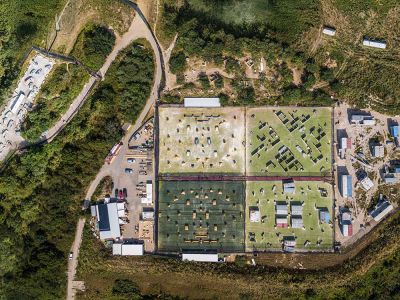 Luftbild Paintballpark Hildesheim