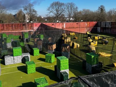 Spielfeld Gelblaster